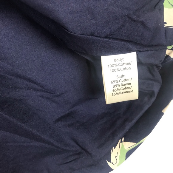 Porridge sing sweetly bird navy sweetheart dress strapless Sz 6 - Picture 3 of 6